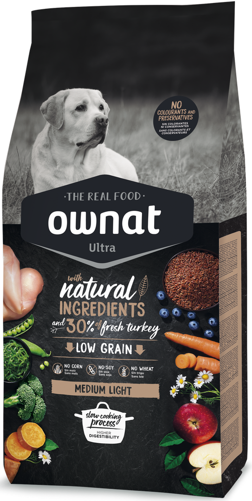 [031527] OWNAT ULTRA MEDIUM LIGHT DOG (3 Kg)