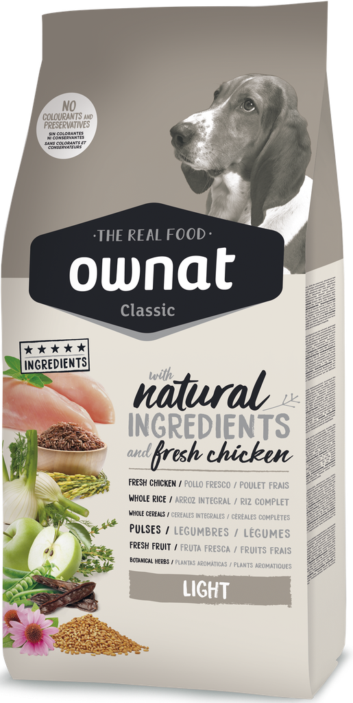 [031415] OWNAT CLASSIC LIGHT DOG (4 Kg)