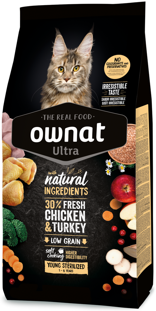 [031710] OWNAT ULTRA YOUNG STERILIZED CAT NEW (400 Gr)