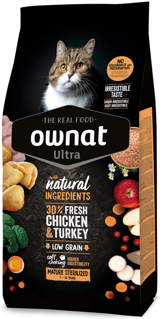 [031720] OWNAT ULTRA MATURE STERILIZED CAT NEW (400 Gr)