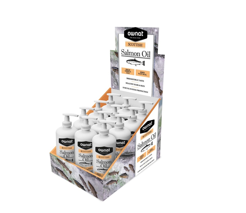 [038001] OWNAT ACEITE DE SALMON (12 X 250 gr)