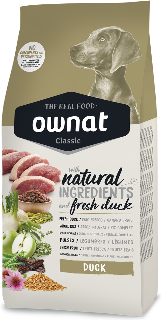[031474] OWNAT CLASSIC DUCK DOG (4 Kg)