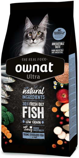 OWNAT ULTRA YOUNG STERILIZED FISH CAT NEW