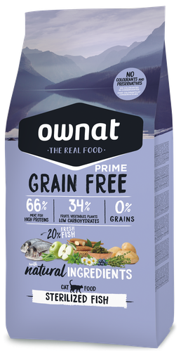 OWNAT GF PRIME STERILIZED FISH CAT