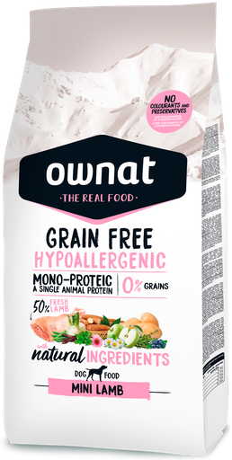 OWNAT GF HYPO MINI AD. LAMB DOG