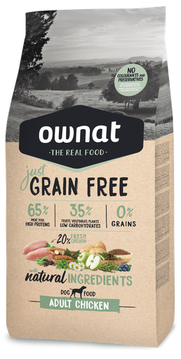 OWNAT GF JUST ADULT CHICKEN DOG