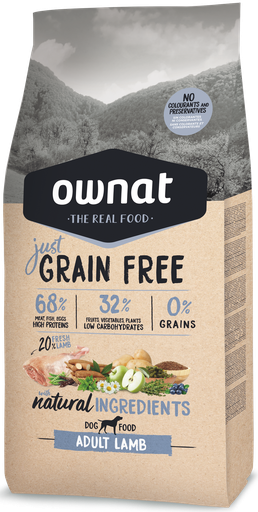 OWNAT GF JUST ADULT LAMB DOG