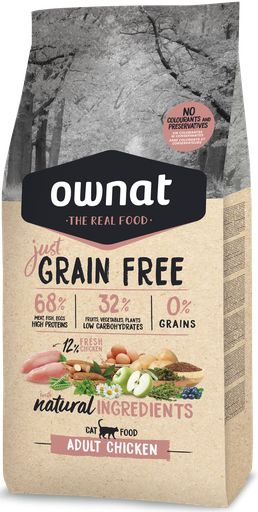 OWNAT GF JUST ADULT CHICKEN CAT